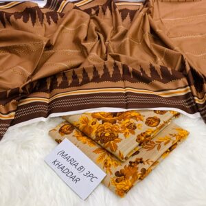 MARIA B 💯 Original Khaddar 3pc 